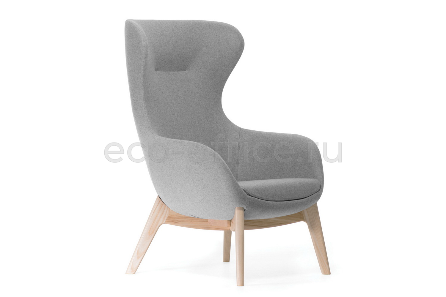 Офисное кресло Profoffice ELEGANCE WOOD Серый войлок купить в Кранодаре