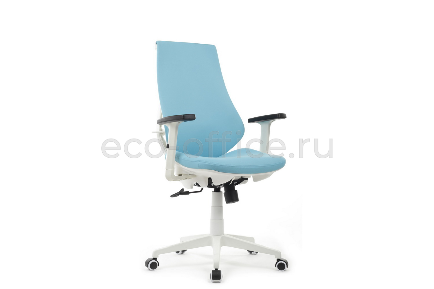 Кресло RV Design XPRESS CX1361М Белый пластик / Синяя ткань купить в Кранодаре
