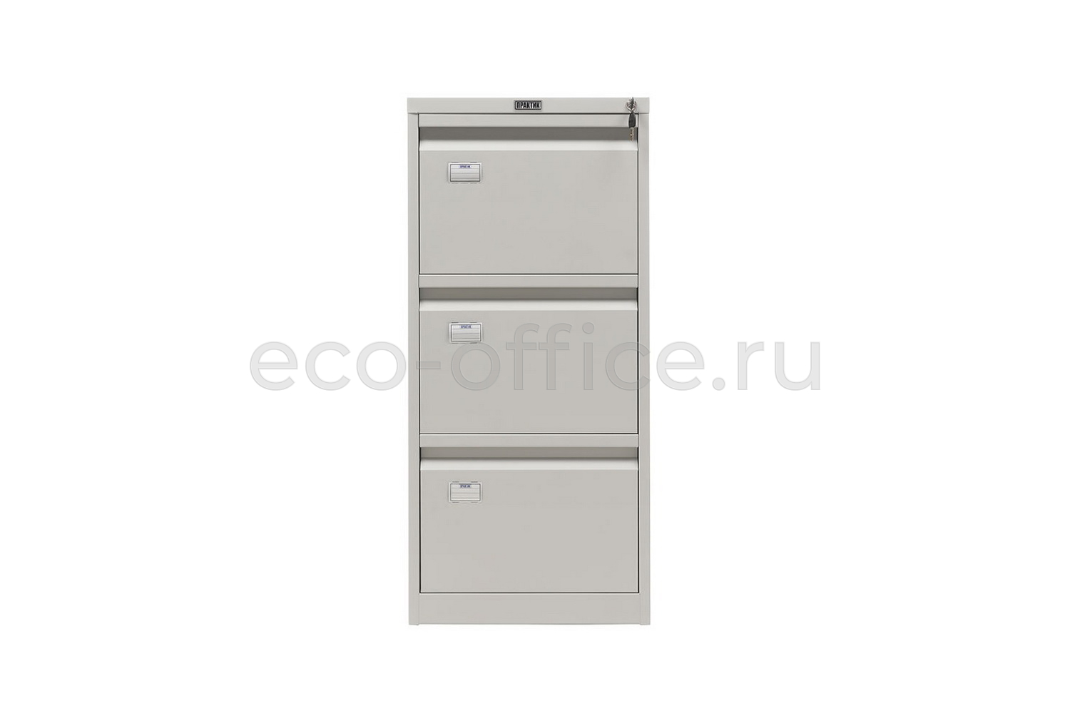 Шкаф картотека ПРАКТИК AFC-03 Серый RAL 7038  стоимость