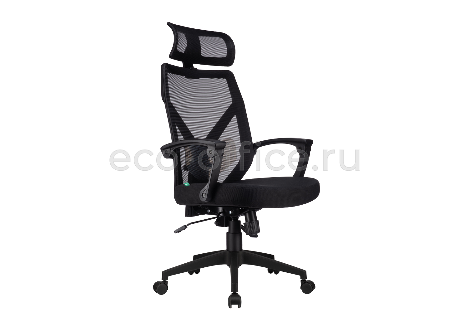 Кресло RV Chair OLIVER W-203 AC Чёрный пластик / Чёрная ткань купить в Кранодаре