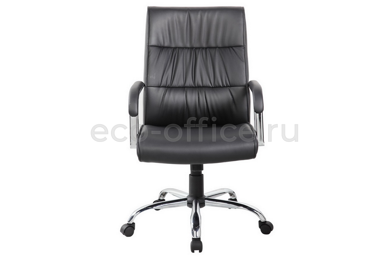 Кресло руководителя RV Chair ATOM 9249-1 Чёрная экокожа  стоимость