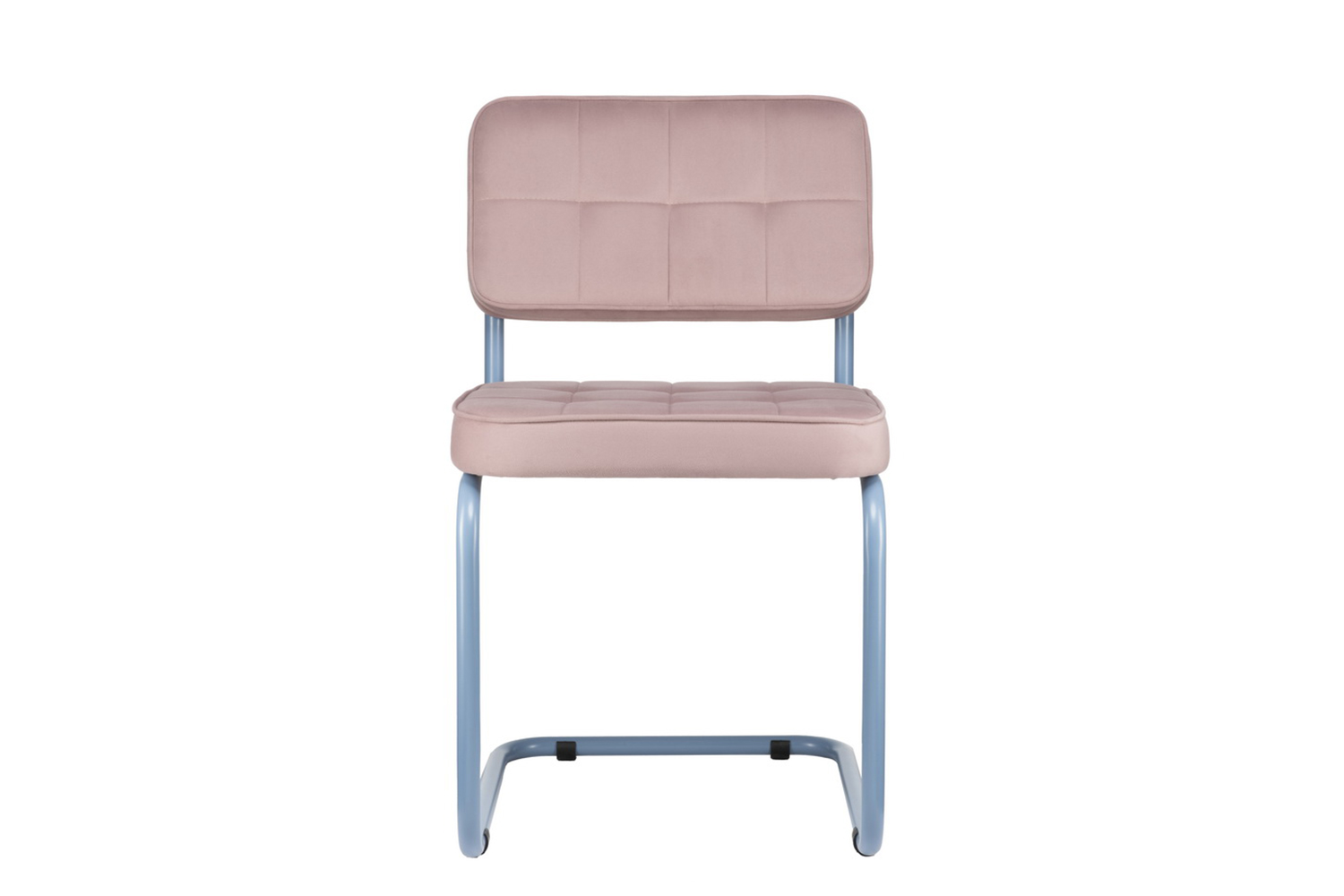 комплект конференц-кресел eco-chair colombo comfort clm-05 розовый велюр / синий пудровый металл фото