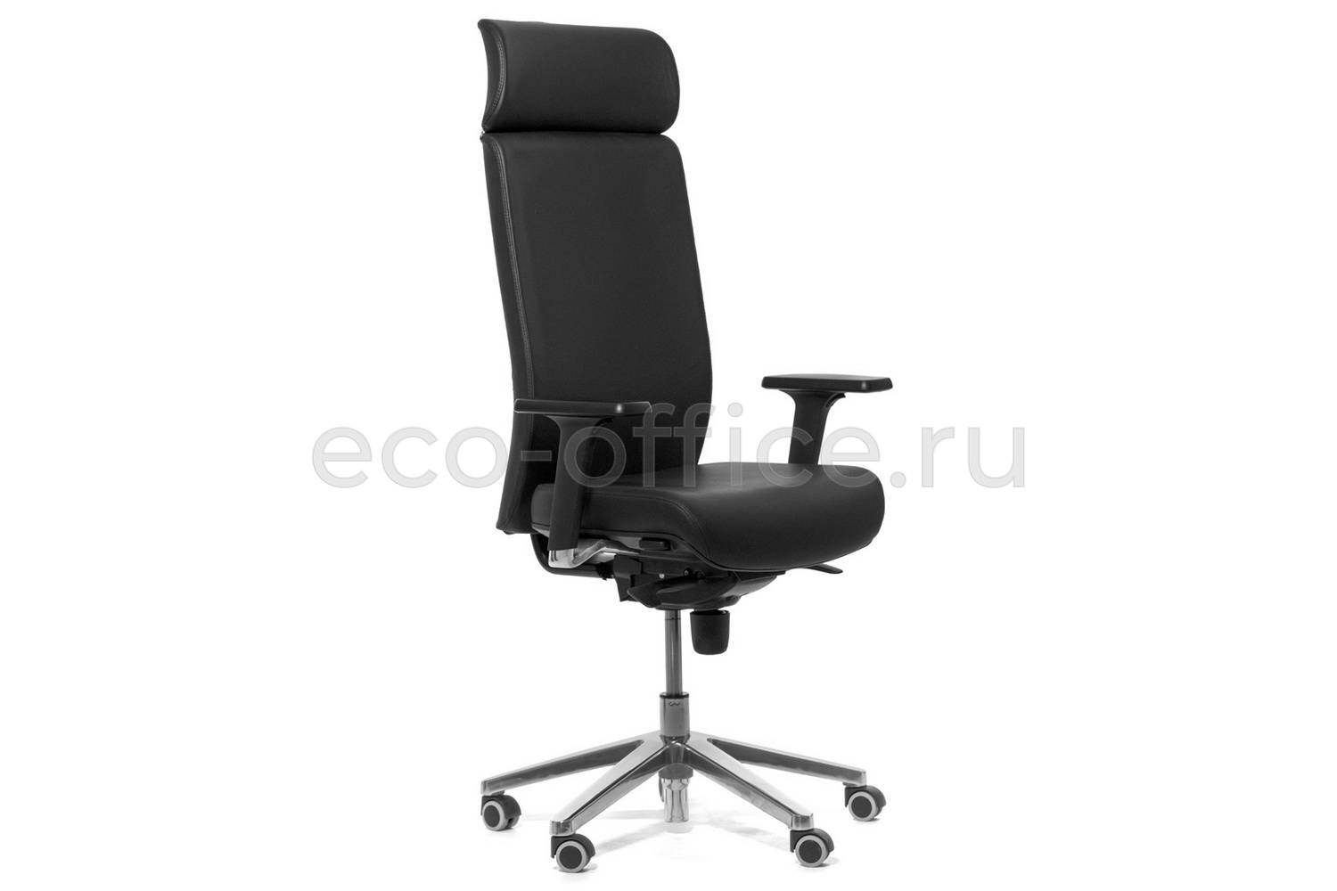 Кресло руководителя Profoffice RONAN W Чёрная кожа купить в Кранодаре