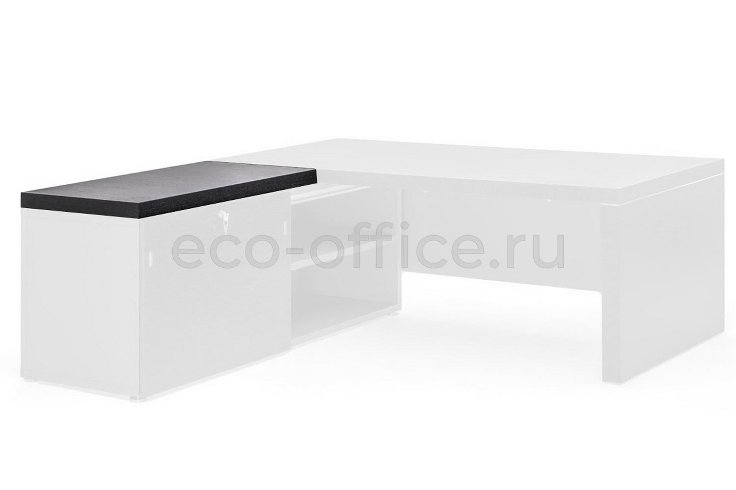 Топ опорной тумбы TITANO PTITP11060008C5 Черное Дерево купить в Кранодаре