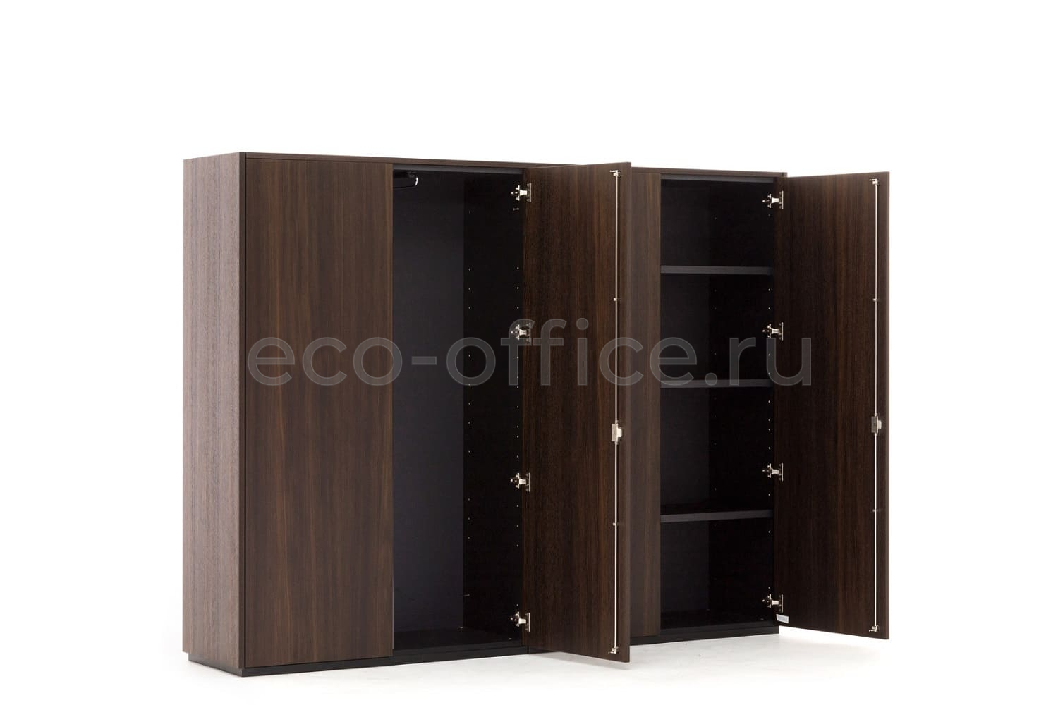 Шкаф для бумаг с гардеробом H.156 COTTO L.204 H.158 Жженый Дуб  купить в Кранодаре