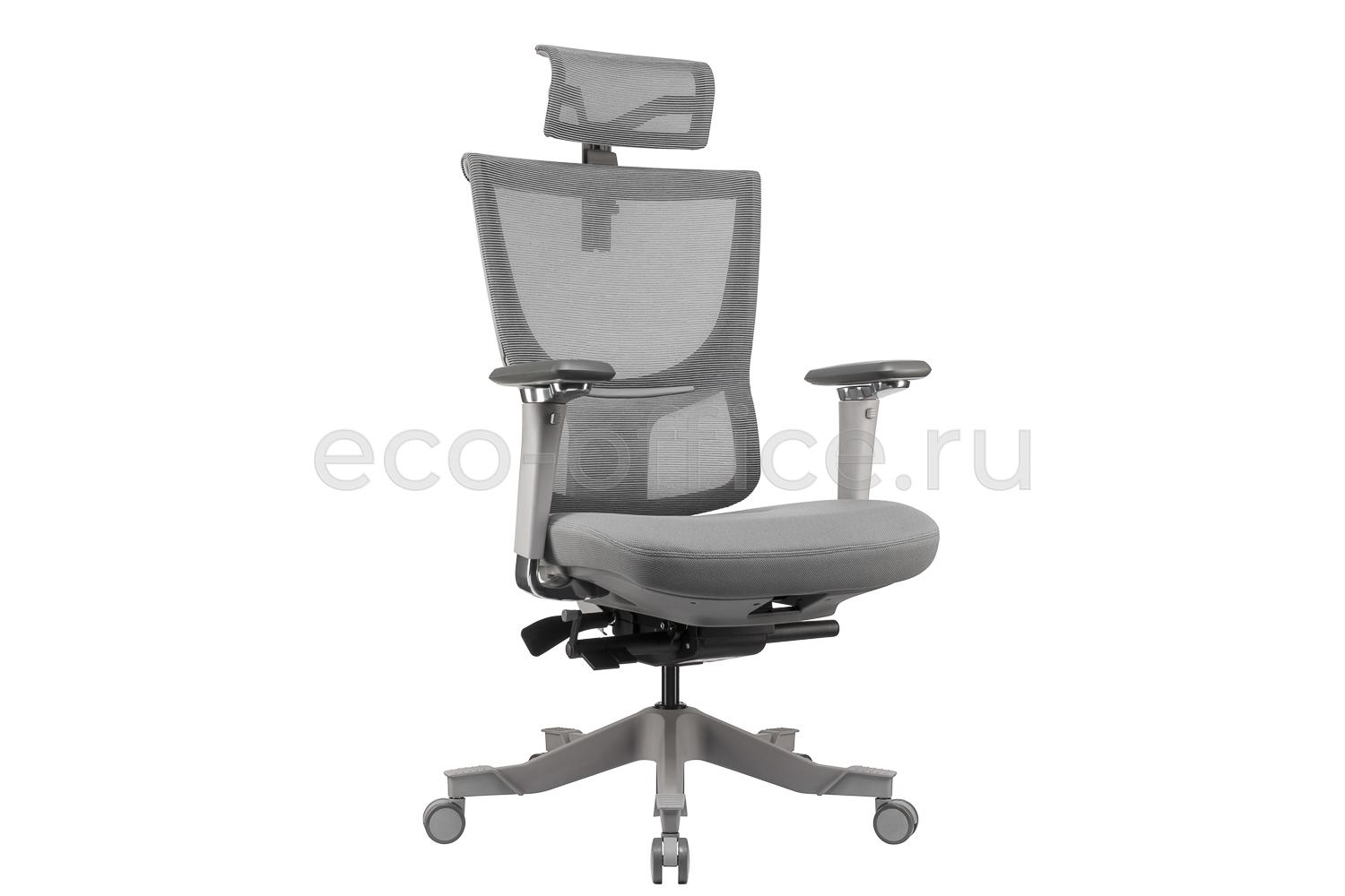 Кресло эргономичное ECO-CHAIR S8 Ergo Grey Серый купить в Кранодаре