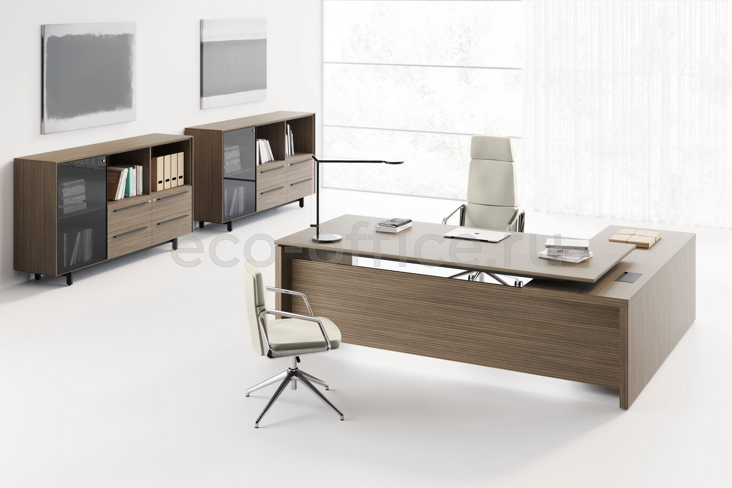 Кабинет руководителя E.O.S. Modern Walnut (Cod.13) купить в Кранодаре