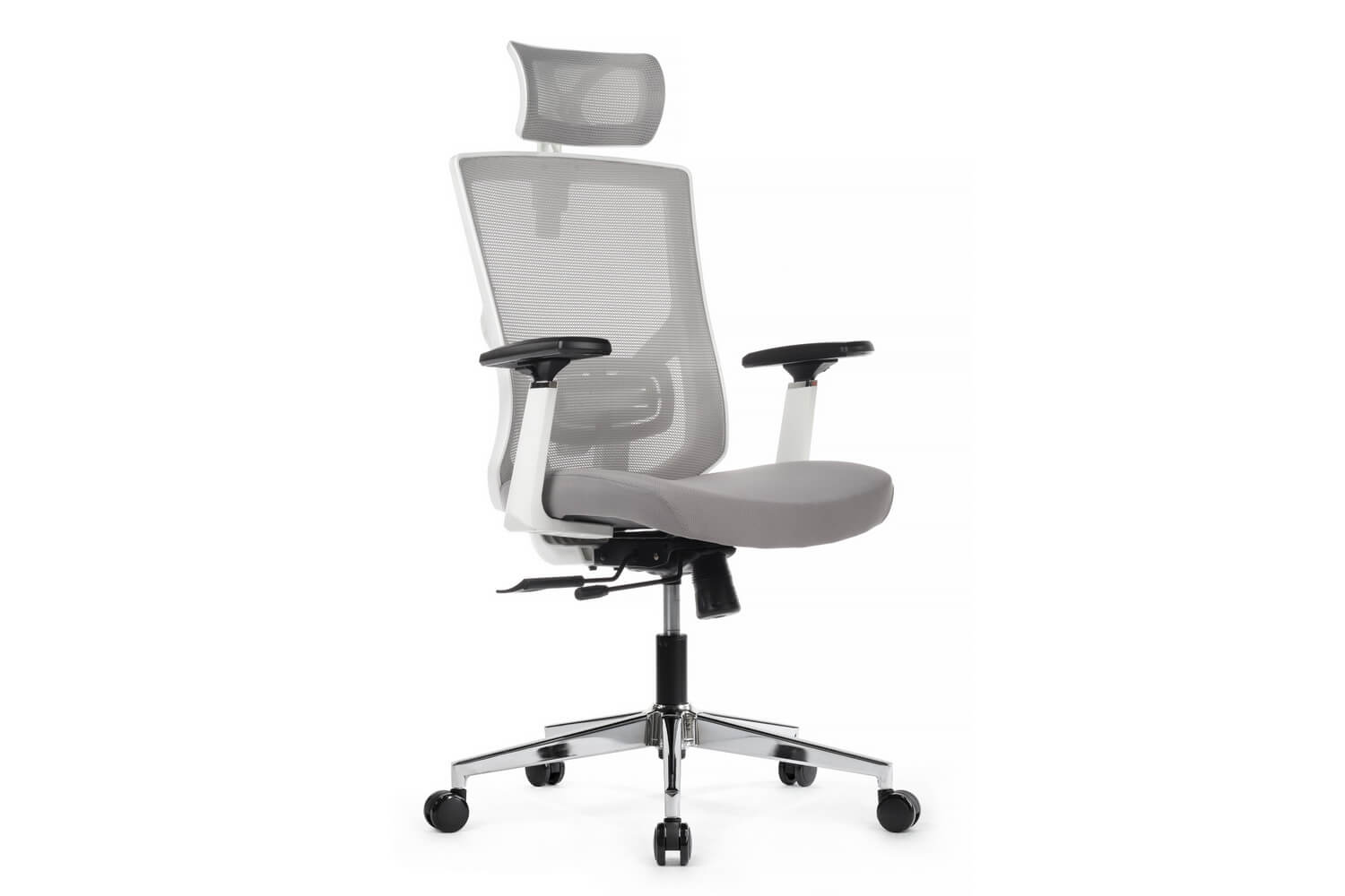 Кресло RV Chair STEP AW2320 Серая сетка / Серая ткань купить в Кранодаре