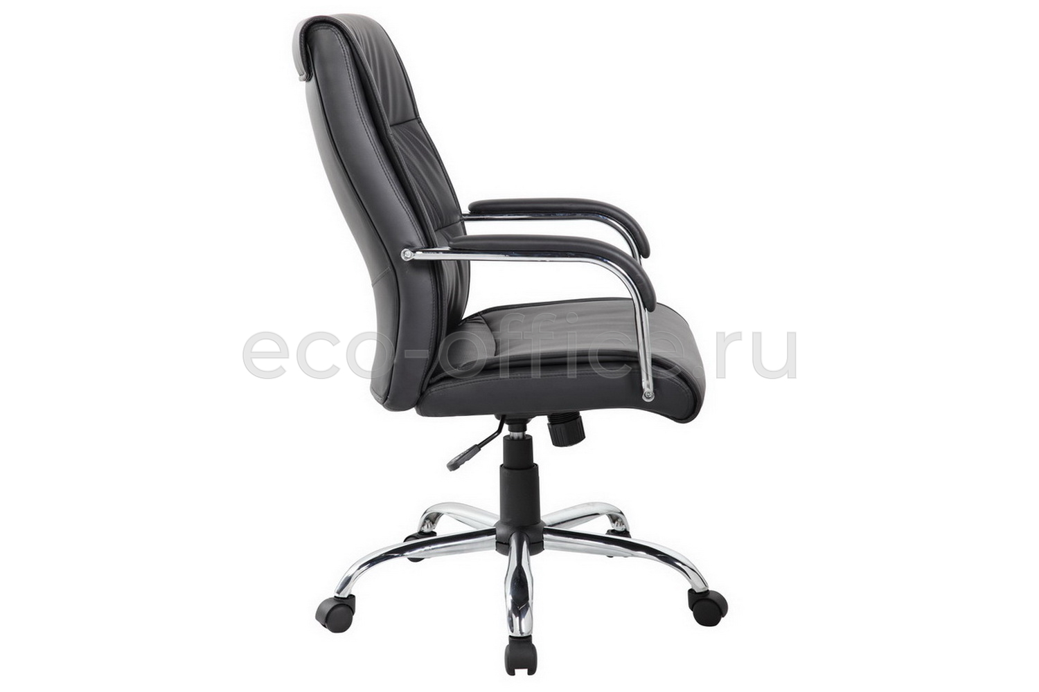 Кресло руководителя RV Chair ATOM 9249-1 Чёрная экокожа  стоимость