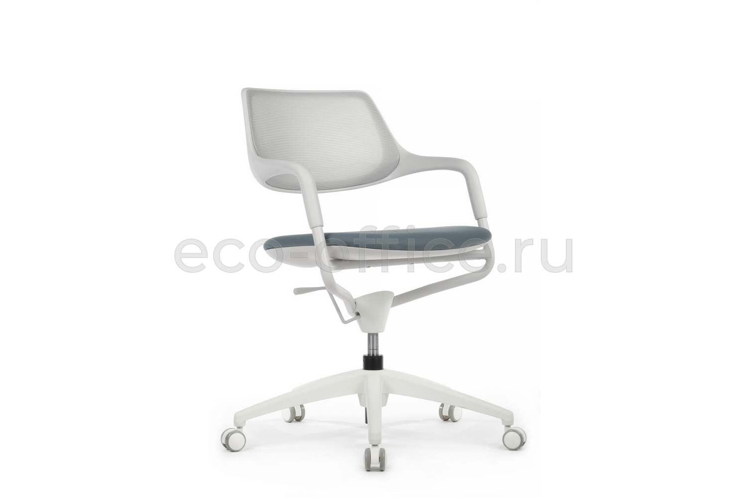 Кресло RV Design SCROLL HY-813D Серая сетка / Серая ткань купить в Кранодаре