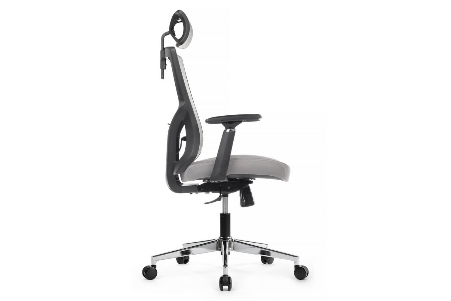 кресло rv chair step a2320 серая сетка / серая ткань фото
