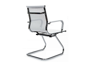 Конференц-кресло RV Chair HUGO 6001-3E Белая сетка фото