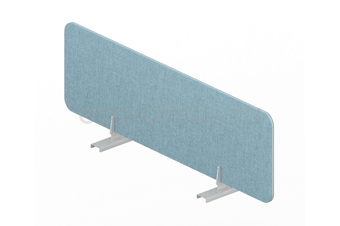Экран DESIGN фронтальный тканевый для стола bench UFDSFBE120 Синий / Алюминий  стоимость