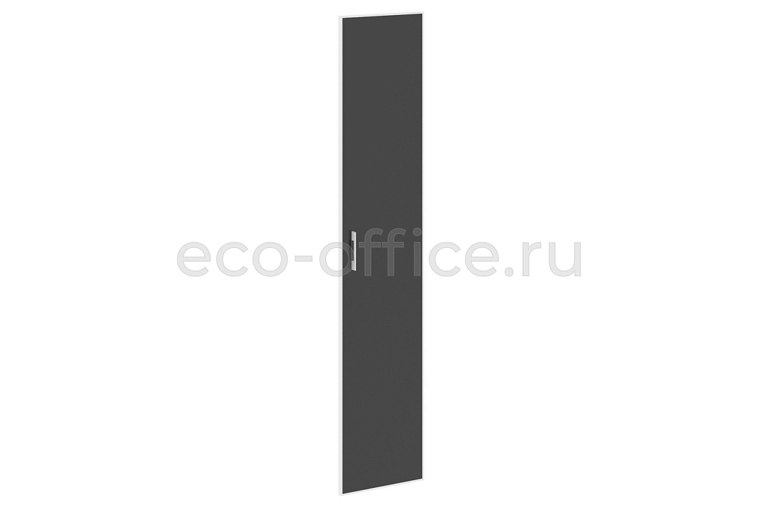 Дверь высокая стеклянная правая YALTA LT.S-1 R (R) black Чёрное стекло купить в Кранодаре