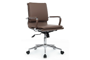 Кресло RV Chair HUGO 6003-2SE Коричневая экокожа фото