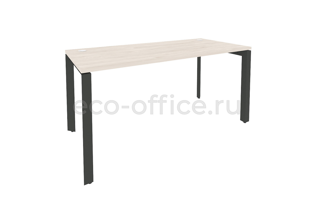 Стол рабочий на П-образном м/к ONIX O.MP-SP-4.7 Денвер Светлый / Антрацит металл купить в Кранодаре