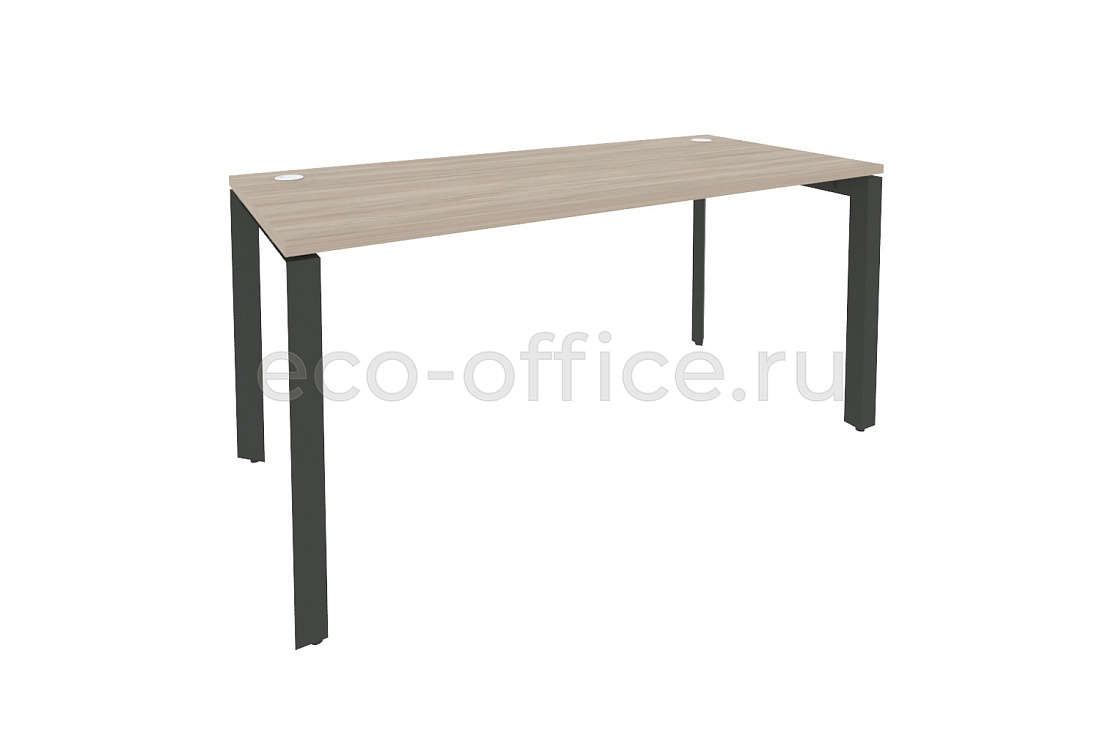 Стол рабочий на П-образном м/к ONIX O.MP-SP-4.7 Дуб Аттик / Антрацит металл  купить в Кранодаре