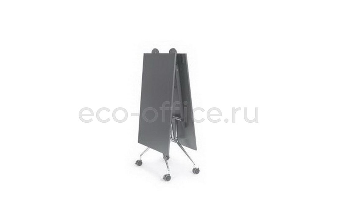 Стол большой со складной столешницей 320 см на колесах PIEGO 151013 Black / Black  стоимость