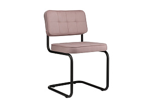 Комплект конференц-кресел ECO-CHAIR COLOMBO Comfort CLM-05 Розовый велюр / Чёрный металл фото