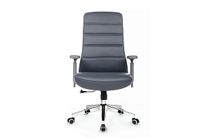 Кресло руководителя RV Chair SAM-M B654-1 Синяя экокожа фото