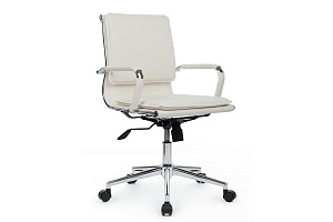 Кресло RV Chair HUGO 6003-2SE Белая экокожа фото