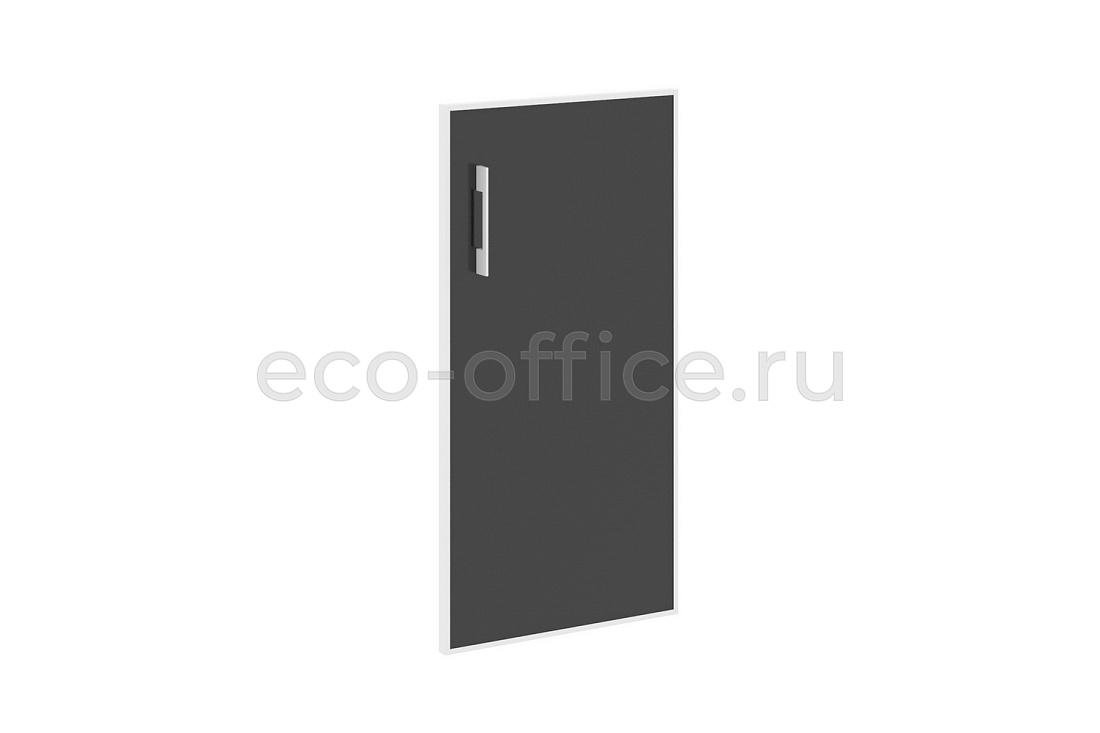 Дверь низкая стеклянная правая YALTA LT.S-3 R (R) black Чёрное стекло купить в Кранодаре