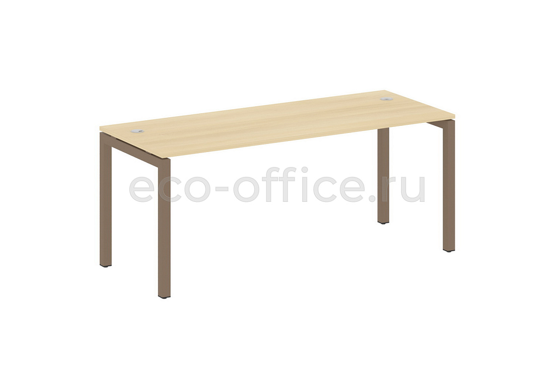 Стол письменный METAL SYSTEM QUATTRO 5x5 50БП.СП-5 Акация Лорка / Мокко металл купить в Кранодаре