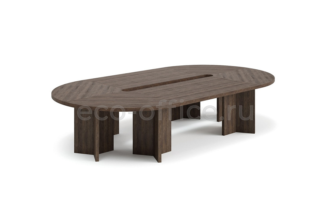 Стол переговоров LAVA Conference table 360x200 Табак купить в Кранодаре