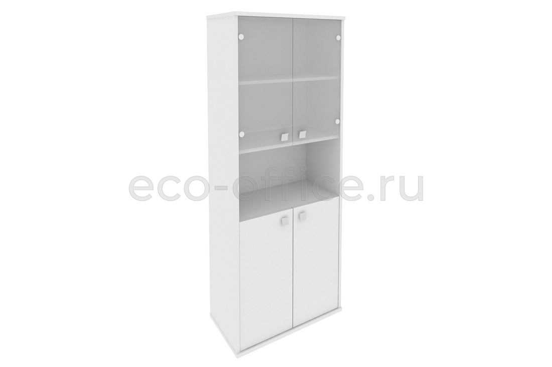 Шкаф высокий широкий STYLE Л.СТ-1.4 Белый купить в Кранодаре