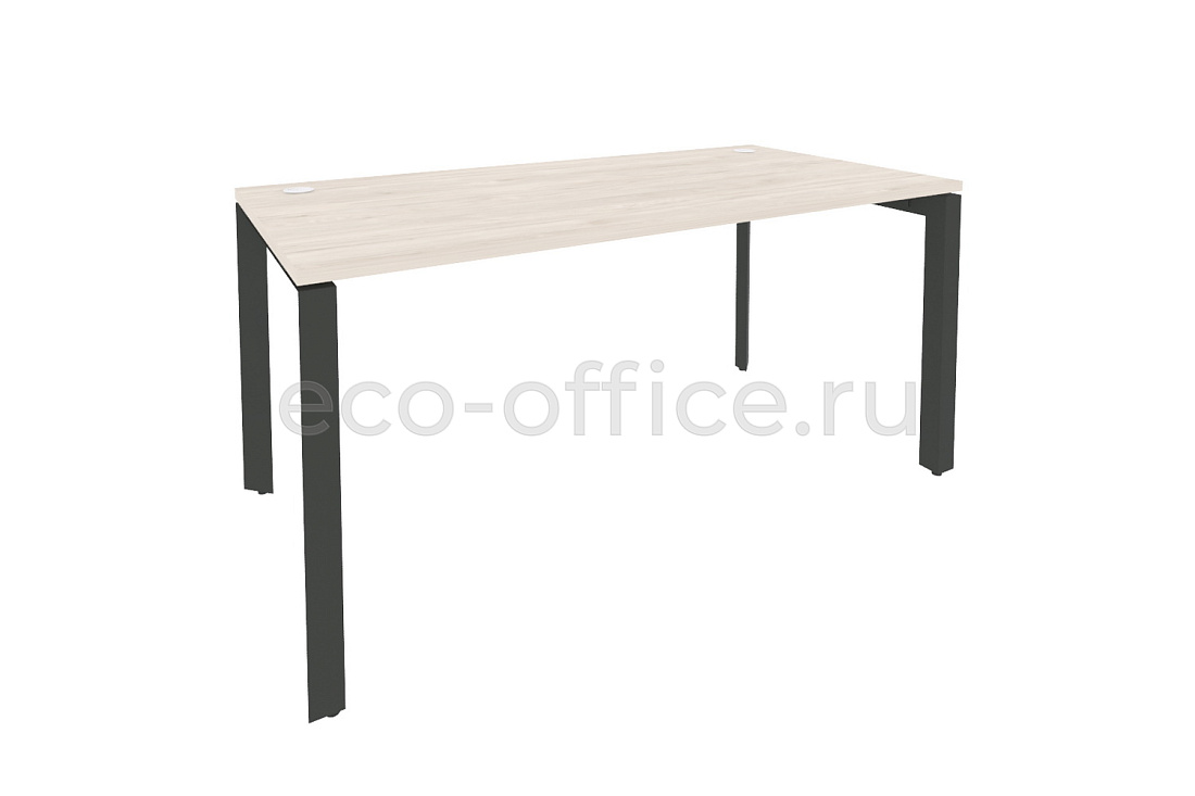 Стол рабочий на П-образном м/к ONIX O.MP-SP-4.8 Денвер Светлый / Антрацит металл купить в Кранодаре