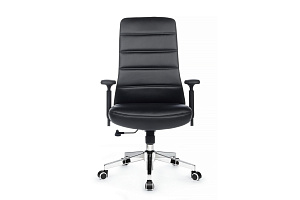 Кресло руководителя RV Chair SAM-M B654-1 Чёрная экокожа фото