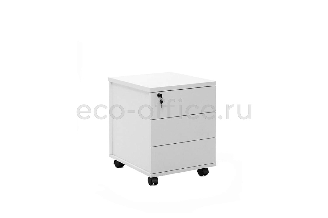 Тумба подкатная Basic TOUR 80T014 W3W3 Белый купить в Кранодаре