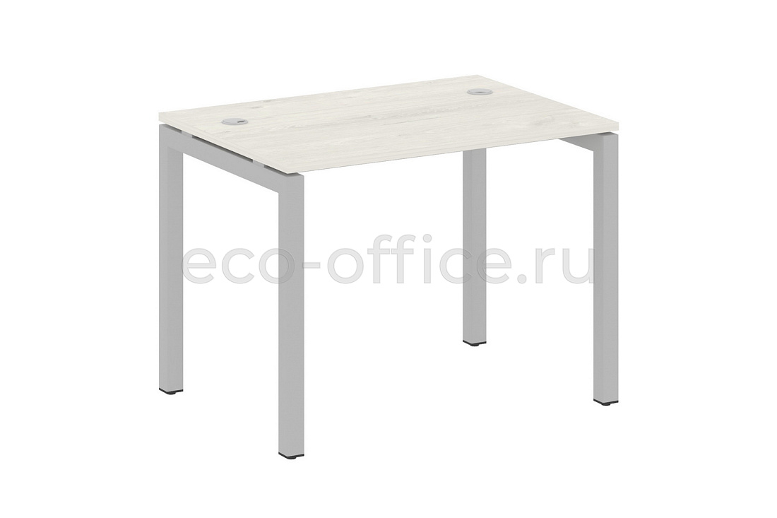 Стол письменный METAL SYSTEM QUATTRO 5x5 50БП.СП-1 Дуб Наварра / Серый металл купить в Кранодаре