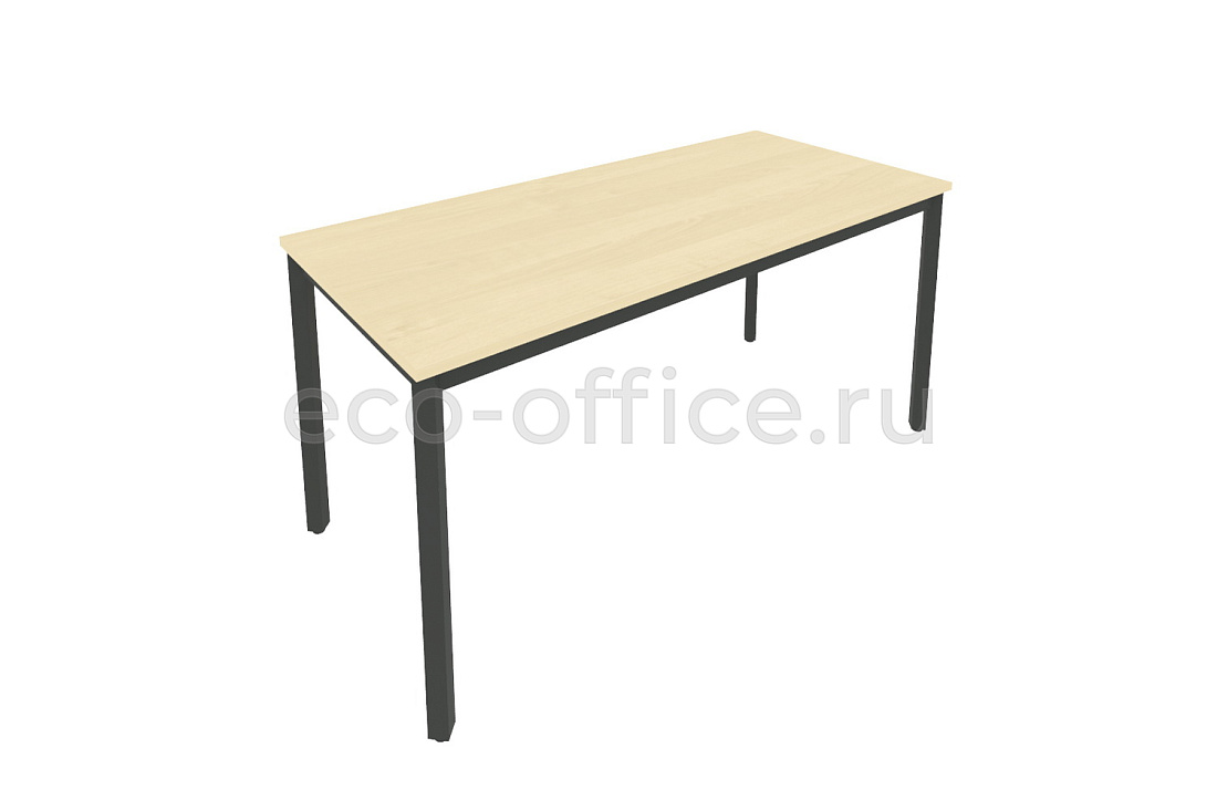 Стол письменный на металлокаркасе SLIM SYSTEM С.СП-6 Клён / Антрацит металл купить в Кранодаре