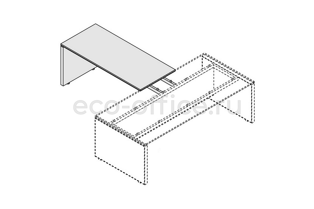 Брифинг-приставка E.O.S. 118226 Modern Walnut (Cod.13)  стоимость