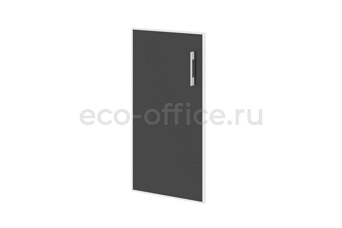 Дверь низкая стеклянная левая YALTA LT.S-3 R (L) black Чёрное стекло купить в Кранодаре