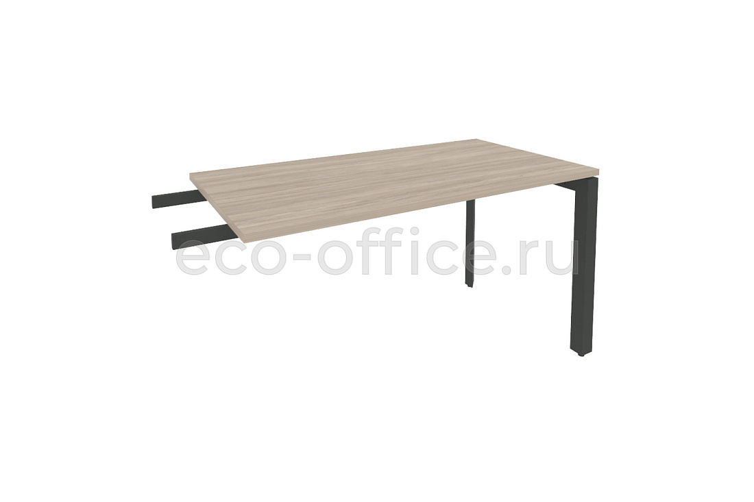 Брифинг-приставка на П-образном м/к ONIX O.MP-BR-13 Дуб Аттик / Антрацит металл  купить в Кранодаре