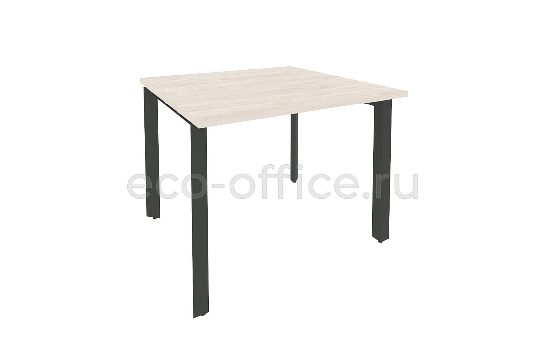Стол переговорный (1 столешница) ONIX O.MP-PRG-1.1 Денвер Светлый / Антрацит металл купить в Кранодаре