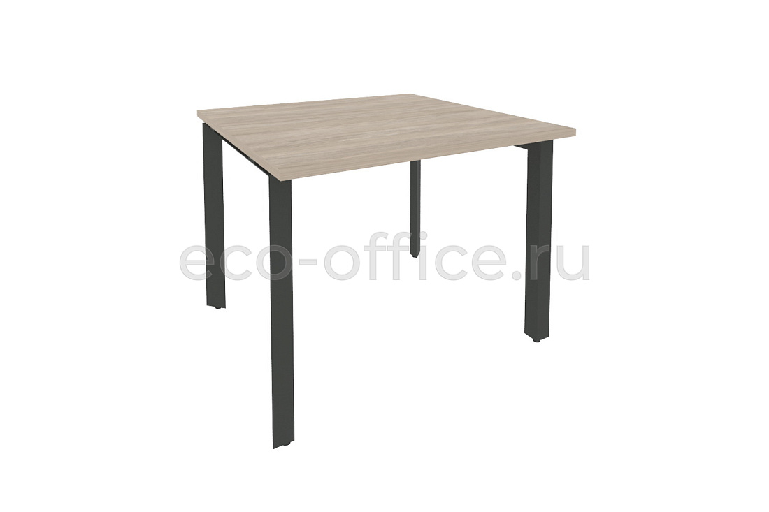 Стол переговорный (1 столешница) ONIX O.MP-PRG-1.1 Дуб Аттик / Антрацит металл  купить в Кранодаре