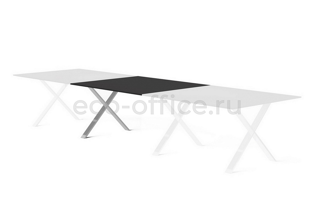 Центральный модуль стола ANCONA 107 805/2_f.black0720 Чёрный Fenix купить в Кранодаре