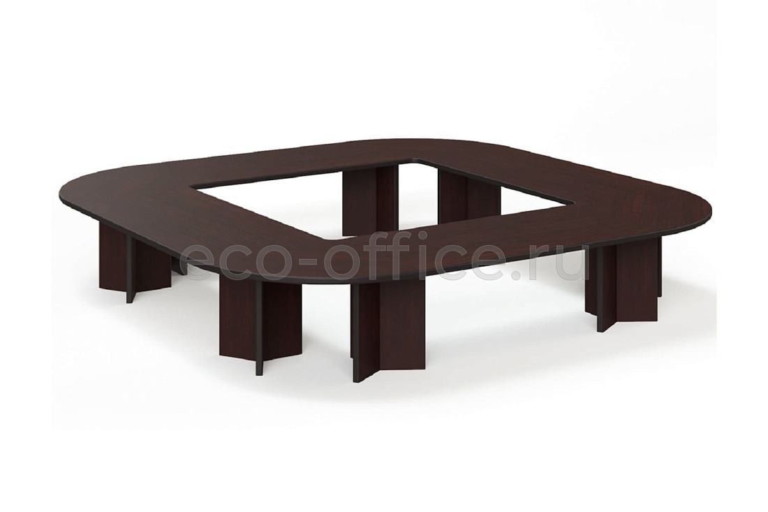 Стол переговоров LEGNO Conference table 416x416 Палисандр купить в Кранодаре