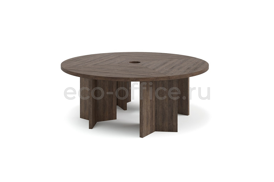 Стол переговоров LAVA Conference table D.200 Табак купить в Кранодаре