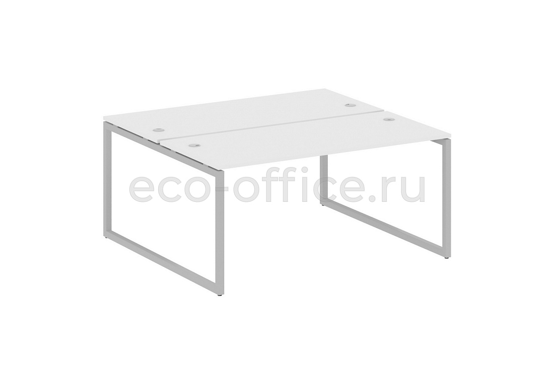 Рабочая станция криволинейная METAL SYSTEM QUATTRO 4x4 40БО.РАС-СА-2.4 Белый / Серый металл  стоимость