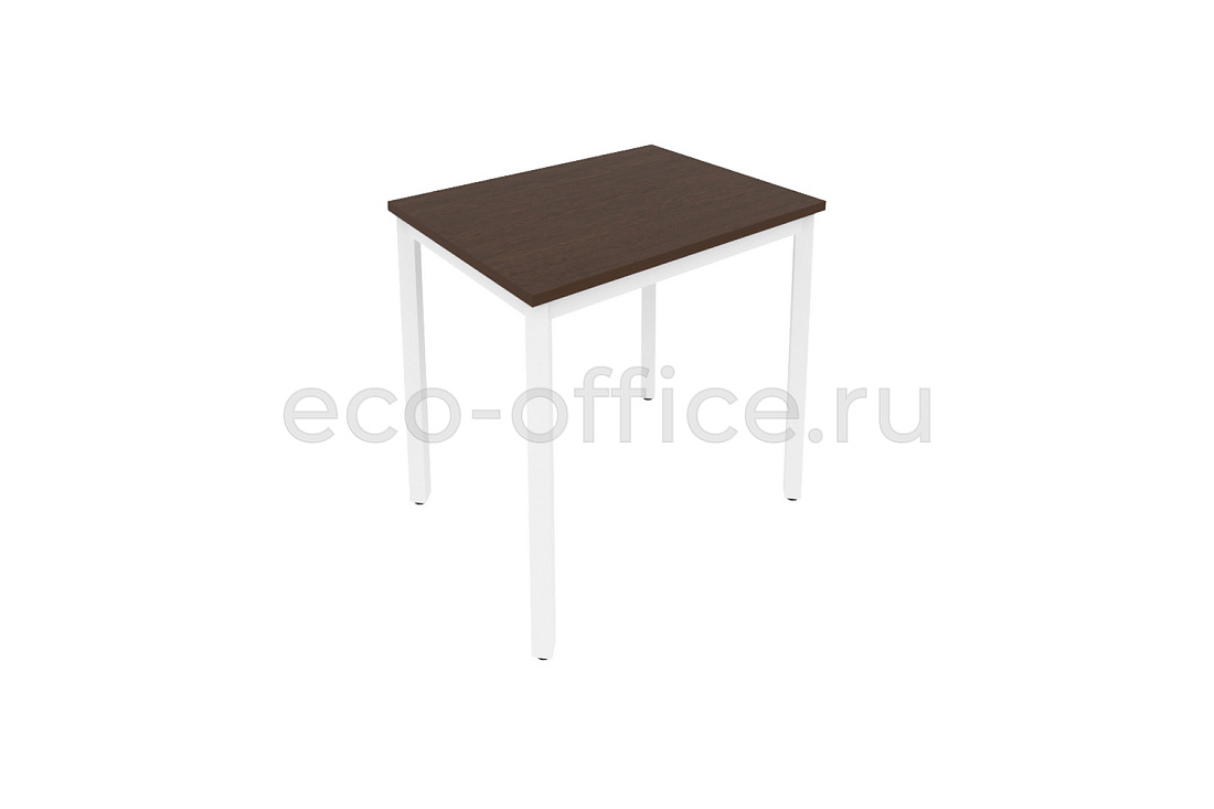 Стол письменный на металлокаркасе SLIM SYSTEM С.СП-2.1 Венге Цаво / Белый металл купить в Кранодаре