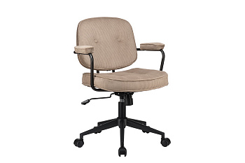 Кресло ECO-CHAIR CHESTER W-221T Бежевый велюр купить в Кранодаре