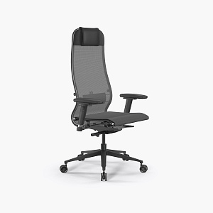 Кресло офисное SynchroSit 10 B1-104D - X2 /Um00/Nb00/D03P(M23.B11.G19.W26) (Серый(допЧерный)) фото