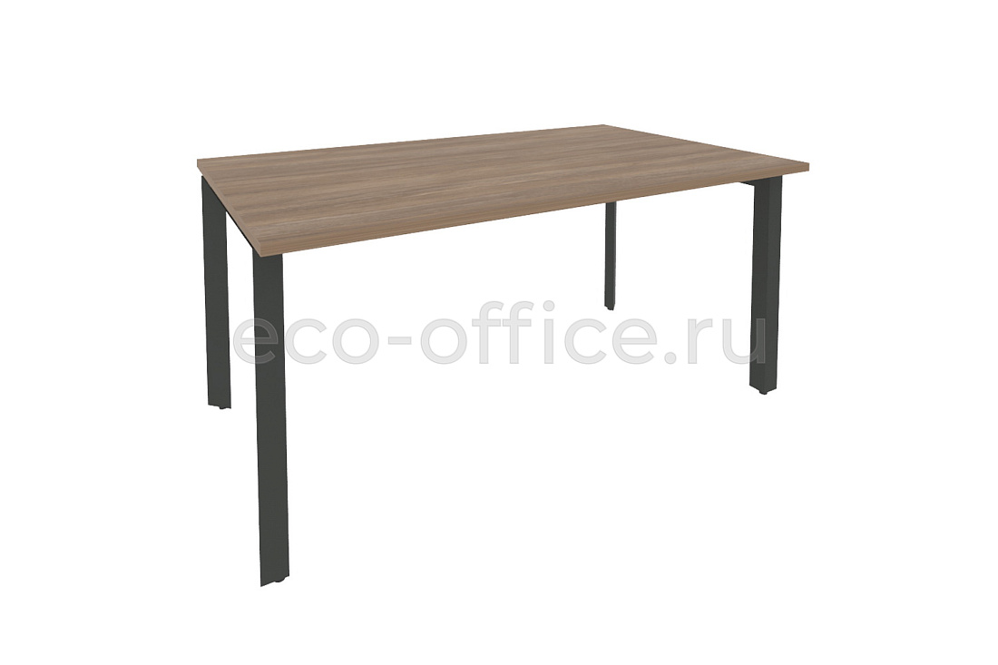 Стол переговорный (1 столешница) ONIX O.MP-PRG-1.4 Дуб Аризона / Антрацит металл  купить в Кранодаре